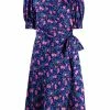 Marc Jacobs robe mi-longue à fleurs