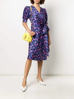 Marc Jacobs robe mi-longue à fleurs