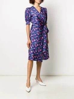 Marc Jacobs robe mi-longue à fleurs