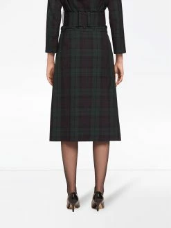 Marc Jacobs jupe mi-longue à carreaux