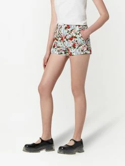 Nouveau ✨ Marc Jacobs Short à fleurs shorts courts femme 🧨 7 Marc Jacobs short à fleurs