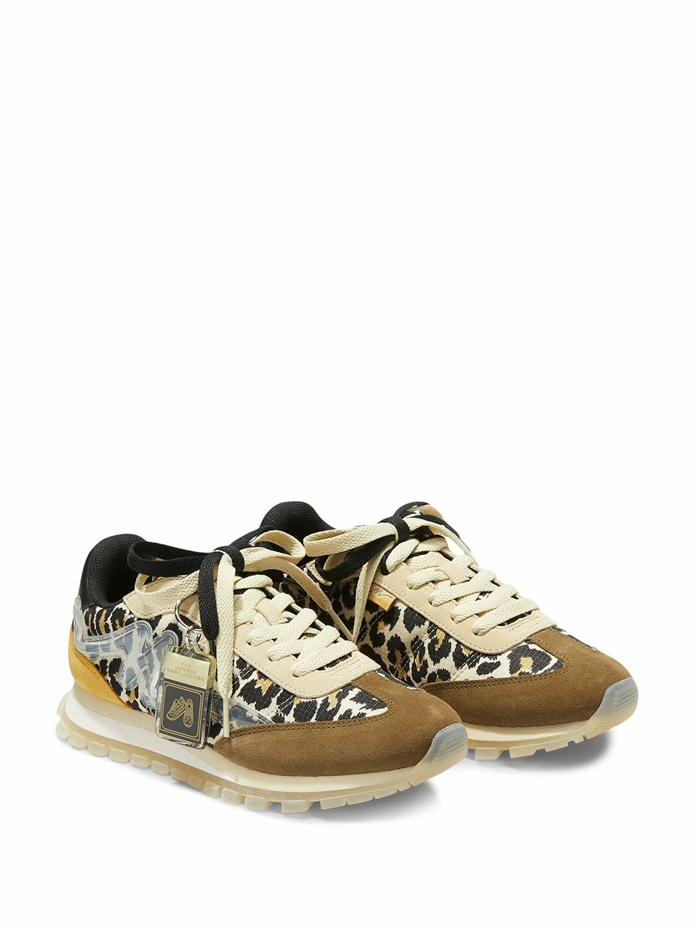 Coupon 🤩 Marc Jacobs Baskets The Leopard Jogger femme 🔔 2 Marc Jacobs baskets The Leopard Jogger