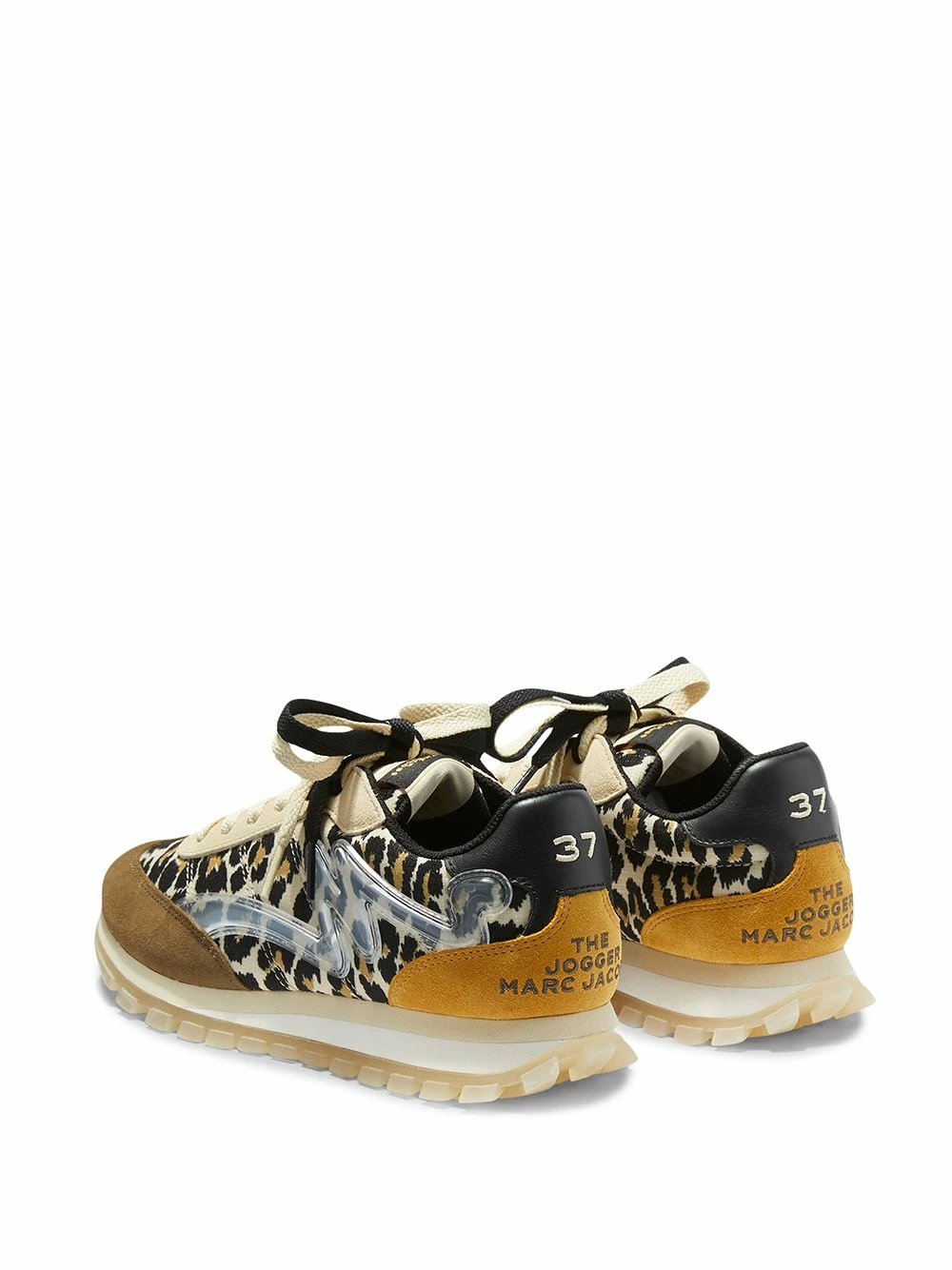 Coupon 🤩 Marc Jacobs Baskets The Leopard Jogger femme 🔔 3 Marc Jacobs baskets The Leopard Jogger