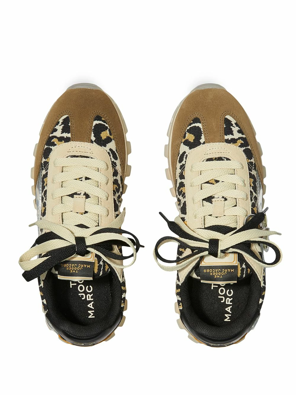 Coupon 🤩 Marc Jacobs Baskets The Leopard Jogger femme 🔔 4 Marc Jacobs baskets The Leopard Jogger
