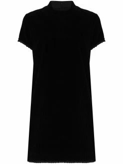 Marc Jacobs robe en velours côtelé à manches courtes