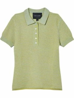 Marc Jacobs polo Tonal Tuckstitch à manches courtes
