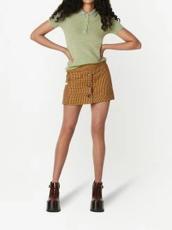 Marc Jacobs polo Tonal Tuckstitch à manches courtes