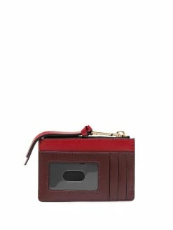 Marc Jacobs portes-cartes Snapshot en cuir