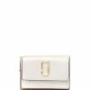 Marc Jacobs porte-monnaie The Snapshot en cuir métallisé
