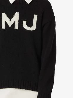 Marc Jacobs pull à logo brodé