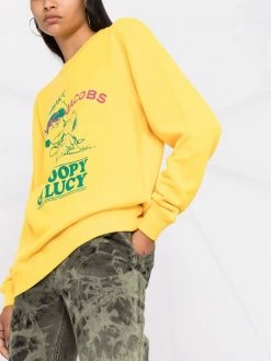 Marc Jacobs x Peanuts I Fall In Love pull à imprimé graphique