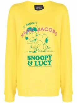 Marc Jacobs x Peanuts I Fall In Love pull à imprimé graphique