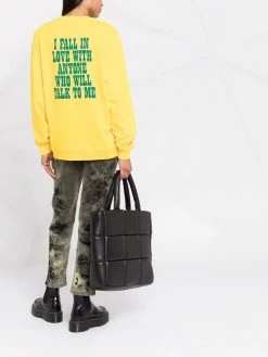 Marc Jacobs x Peanuts I Fall In Love pull à imprimé graphique