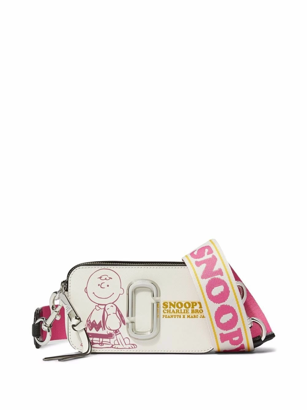 Coupon 🔥 Marc Jacobs X Peanuts sac à bandoulière The Snapshot sacs à bandoulière & besaces femme ✔️ 1 Marc Jacobs x Peanuts sac à bandoulière The Snapshot