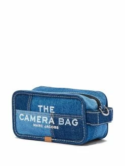 Grosses soldes ✨ Marc Jacobs Sac à bandoulière The Denim Camera sacs à bandoulière & besaces femme 🧨 8 Marc Jacobs sac à bandoulière The Denim Camera