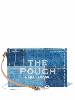 Marc Jacobs trousse de toilette The Pouch en jean