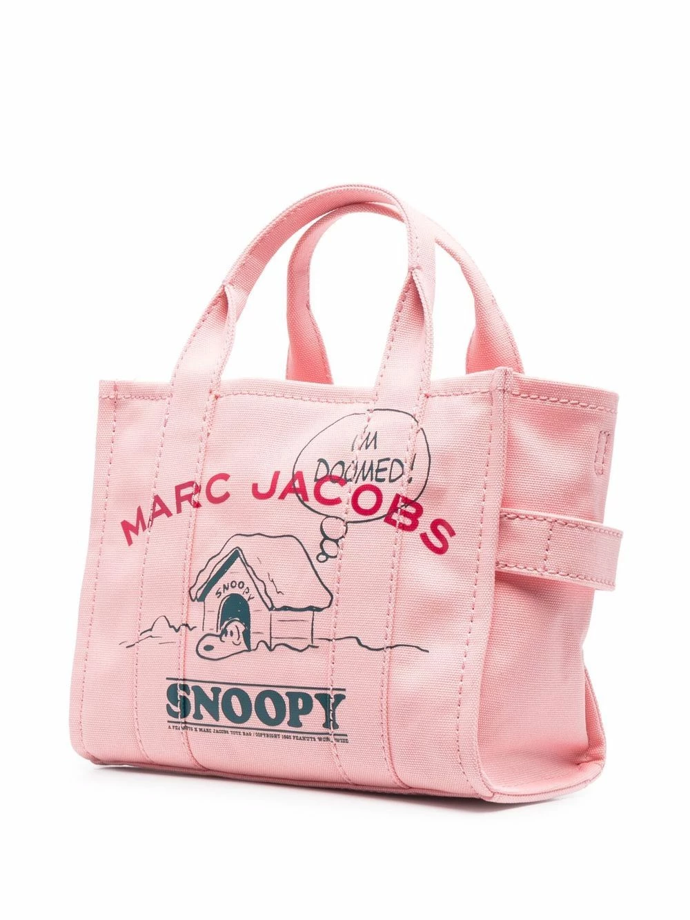 Meilleure vente 💯 Marc Jacobs X Peanuts mini sac à main The Tote sacs cabas femme 😍 3 Marc Jacobs x Peanuts mini sac à main The Tote