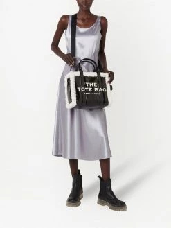 Marc Jacobs petit sac à main The Crinkle a bords lainés