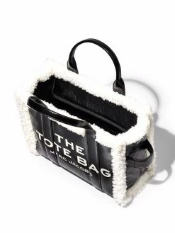 Marc Jacobs petit sac à main The Crinkle a bords lainés