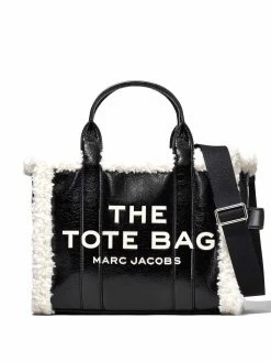 Marc Jacobs petit sac à main The Crinkle a bords lainés