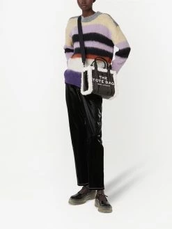 Marc Jacobs mini sac à main The Crinkle à bords lainés