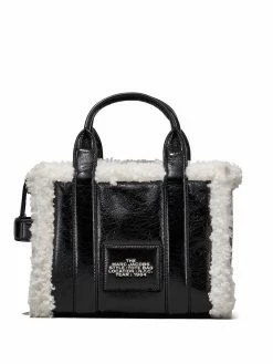 Marc Jacobs mini sac à main The Crinkle à bords lainés