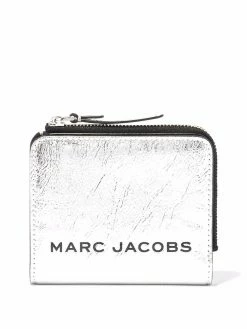 Marc Jacobs mini portefeuille The Metallic Bold