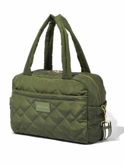 Bon marché 💯 Marc Jacobs Grand sac de voyage The Quilted Weekender bagages femme ✨ 7 Marc Jacobs grand sac de voyage The Quilted Weekender