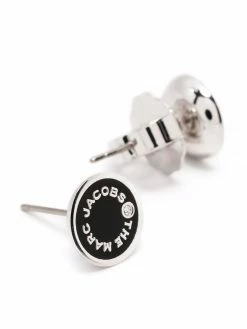 Marc Jacobs puces d'oreilles à logo émaillé