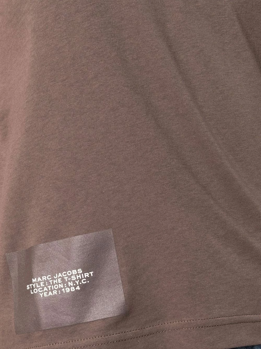 Remise 🧨 Marc Jacobs T shirt à logo imprimé t-shirts & jerseys femme 🌟 5 Marc Jacobs t-shirt à logo imprimé