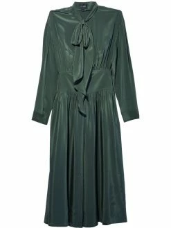 Marc Jacobs robe en soie The Belted Scarf