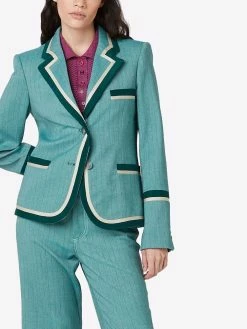 Marc Jacobs blazer The Tipped à fines rayures