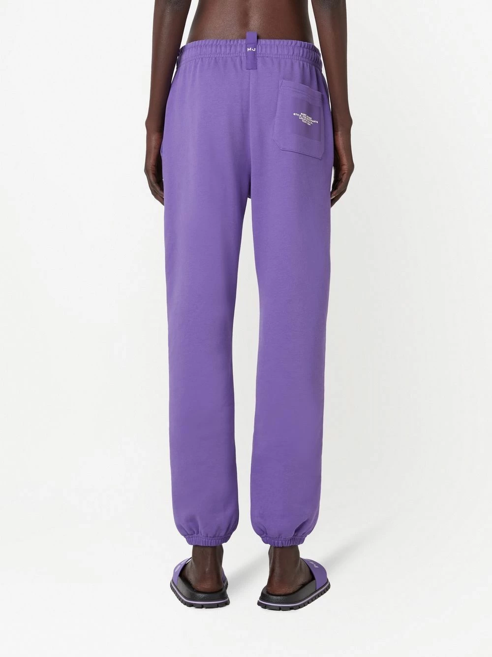 Offres 🤩 Marc Jacobs Pantalon à logo brodé pantalons de survêtement femme 😀 4 Marc Jacobs pantalon à logo brodé