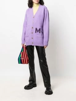 Marc Jacobs cardigan à logo en intarsia