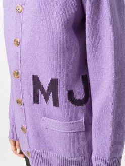 Marc Jacobs cardigan à logo en intarsia