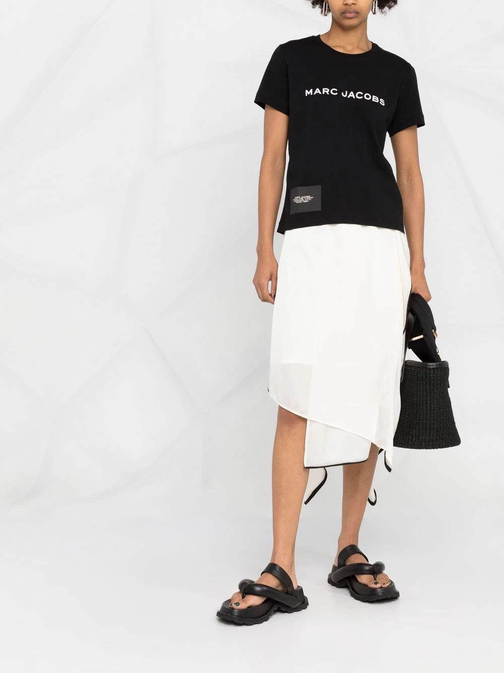 De gros 🧨 Marc Jacobs T shirt The T shirt à logo imprimé t-shirts & jerseys femme 🎉 2 Marc Jacobs t-shirt The T-shirt à logo imprimé