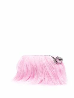 Marc Jacobs sac porté épaule Snapshot en fourrure artificielle