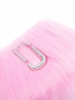Marc Jacobs sac porté épaule Snapshot en fourrure artificielle