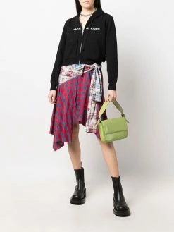 Marc Jacobs hoodie zippé à logo intarsia