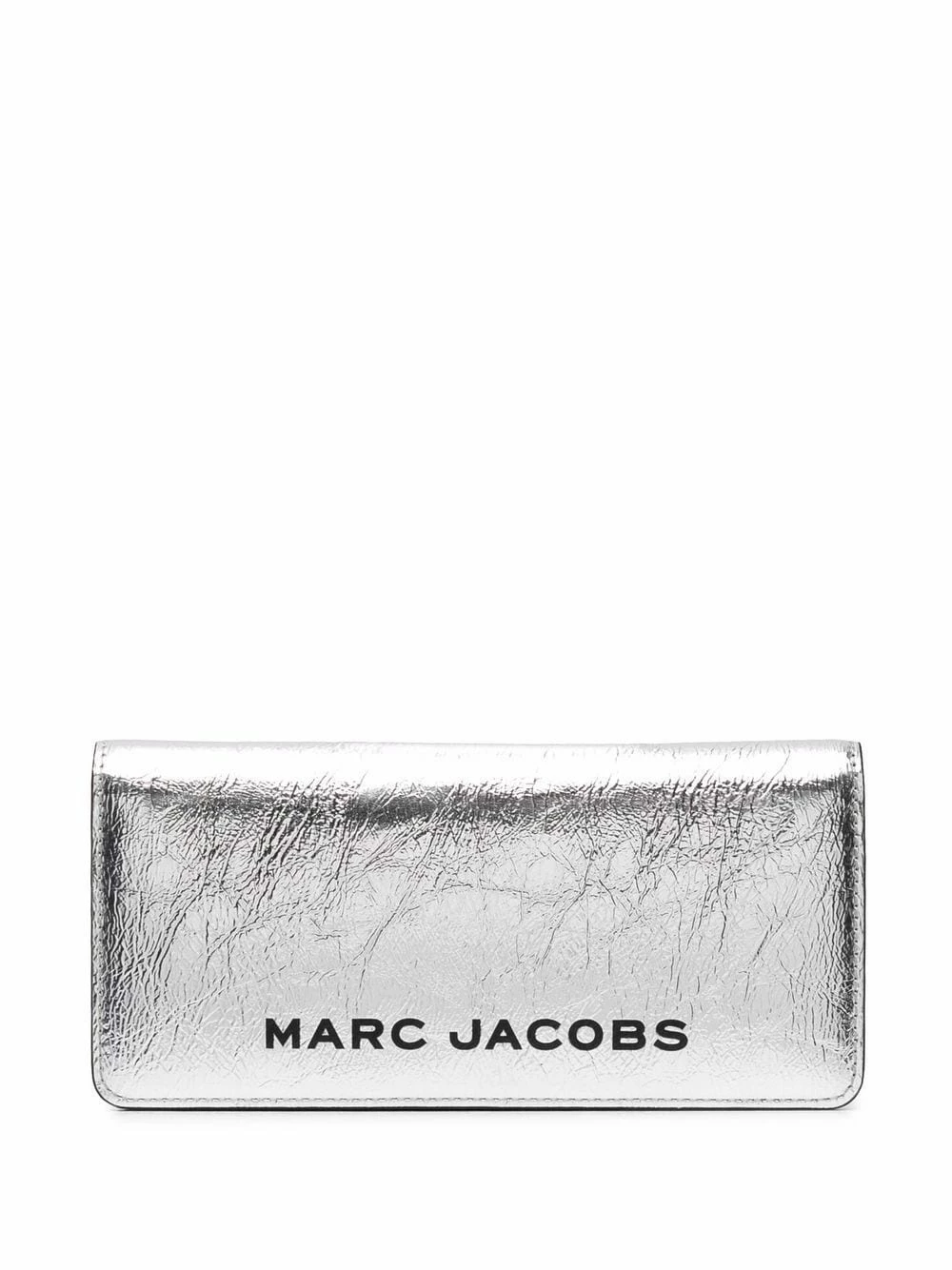 Offres 👍 Marc Jacobs Portefeuille pliant à effet métallisé portefeuilles & porte-monnaie femme 🧨 1 Marc Jacobs portefeuille pliant à effet métallisé